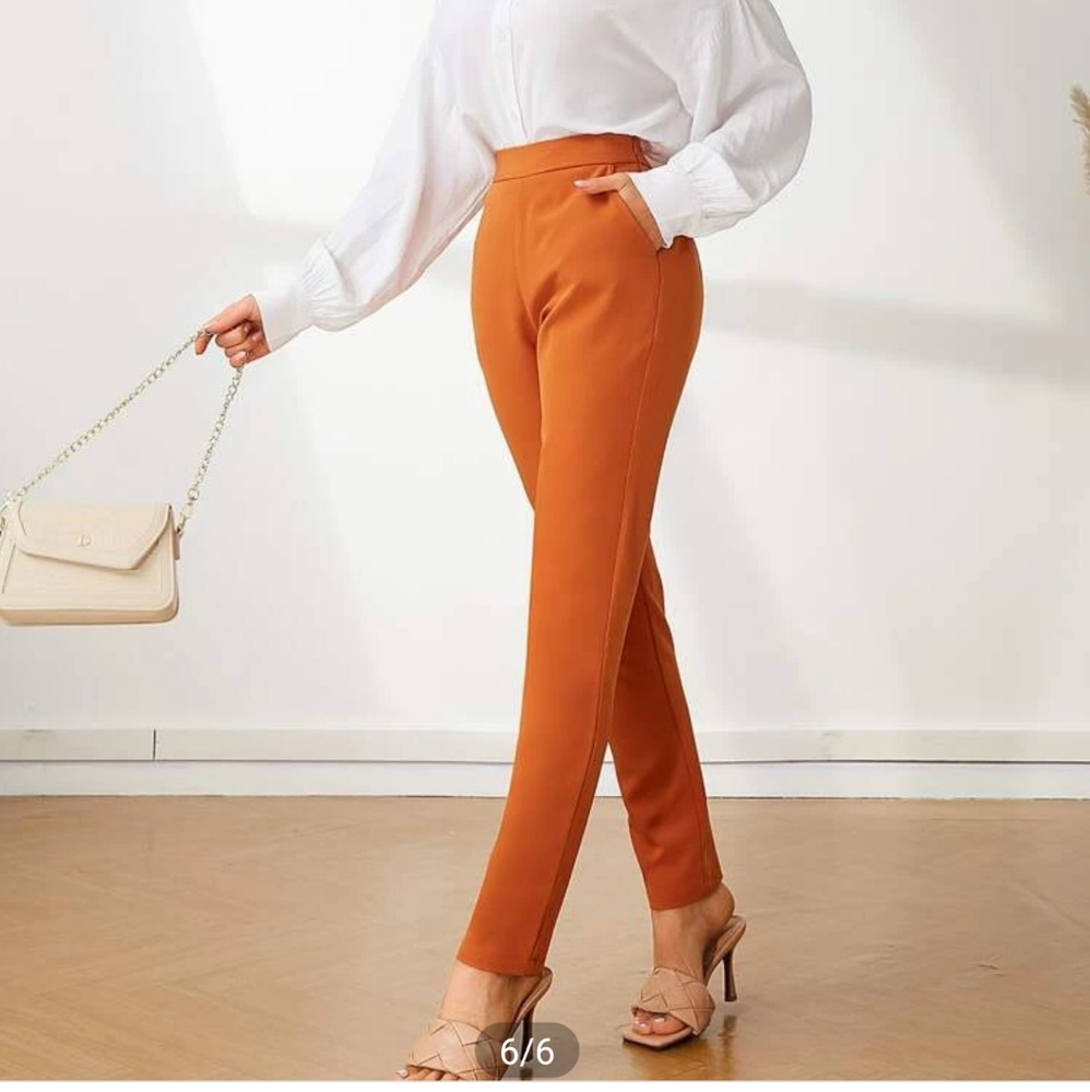 Straight Leg Slacks - Picture 2 of 6